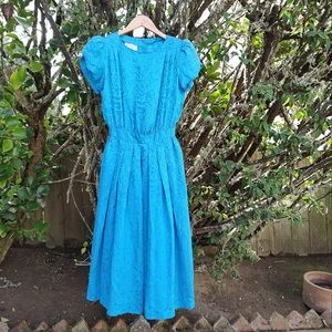 Vintage Silk Studio Dress | 0-2